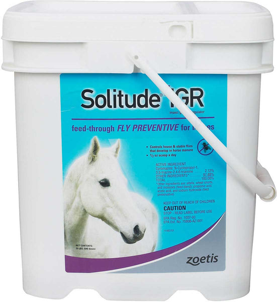 Solitude IGR®Pellets Feed Through Fly Control for Horses – Cox Ranch Supply